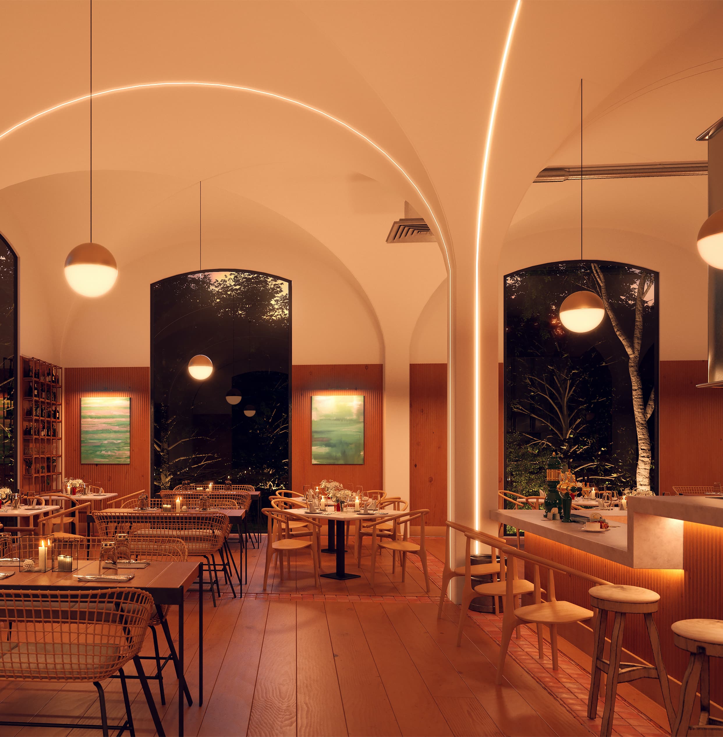 Pendants lighting fixtures